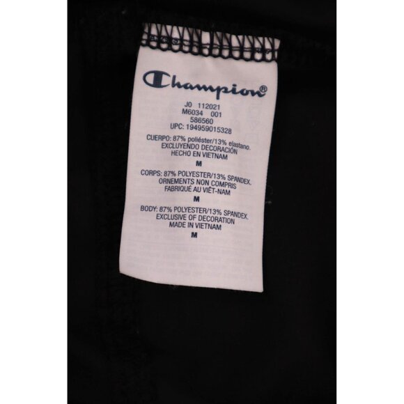 Champion‎ Women's Black Athletic Pants side pockets Size Mediun - Picture 10 of 10